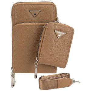 Bolsa Feminina Transversal H.E H2010 Caqui