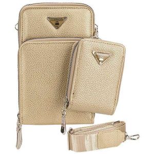 Bolsa Feminina Transversal H.E H2010 Ouro