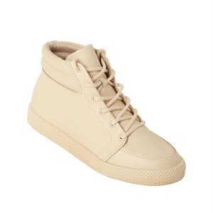 Bota Beira Rio Creme em Sintético