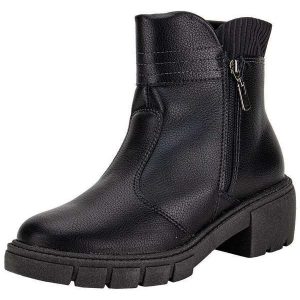 Bota Feminina Cano Baixo Beira Rio 9077211 Preto