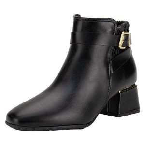 Bota Feminina Cano Baixo Modare 7082103 - Preto