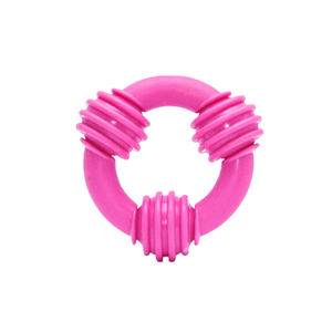 Brinquedo Anel Maciço Tudo Pet Rosa - Único
