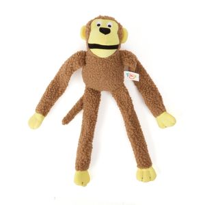 Brinquedo Macaco de Pelúcia Buddy Flicks para Cães - Único