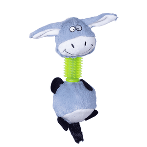 Brinquedo Pelúcia Mordedor Burrinho Savana - Único