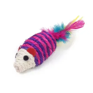 Brinquedo Ratinho de Sisal Tex Pets Rosa - Único