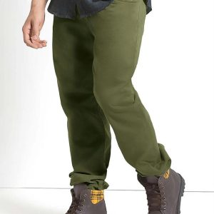 Calça Actual Verde Militar com Bolsos