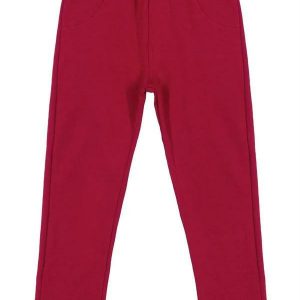 Calça Básica em Molecotton Vermelho