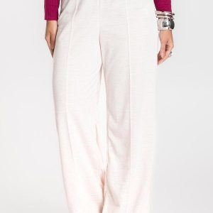 Calça Feminina Pantalona Bege