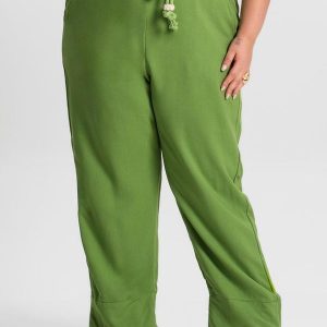 Calça Feminina Plus Size Verde
