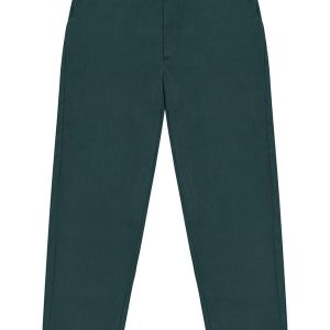 Calça Feminina em Viscose Dobby Verde