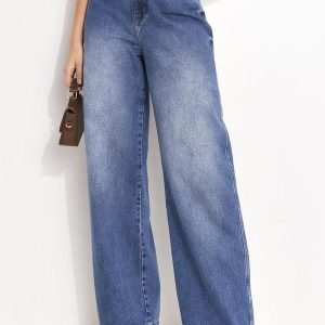 Calça Jeans Bruna Low Azul