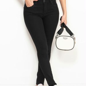 Calça Jeans Cigarrete Preta
