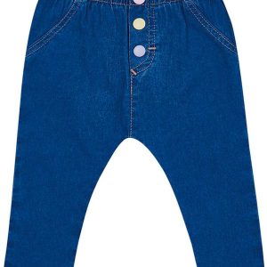 Calca Jeans Menina Azul