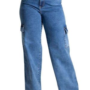 Calça Jeans Sawary Wide Leg - 277869 Azul