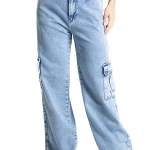 Calça Jeans Sawary Wide Leg - 280217 Azul
