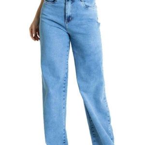 Calça Jeans Sawary Wide Leg - 281033 Azul
