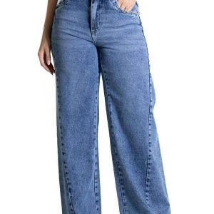 Calça Jeans Sawary Wide Leg - 281042 Azul
