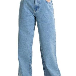 Calça Jeans Sawary Wide Leg Petit - 280588 Azul