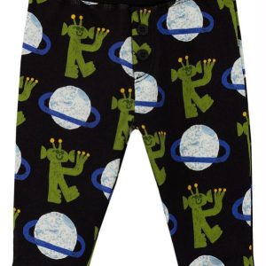 Calça Jogging de Malha Bebê Moletom Camarada Estampada
