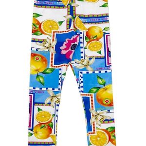 Calça Legging Estampada com Aroma Azul