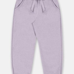 Calça Menina em Moletom Roxo