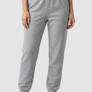 Calça Moletom Feminina Básica Cinza