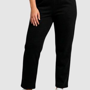 Calça Moletom Feminina Básica Preto