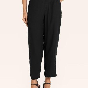 Calça Pantalona Feminina Preto