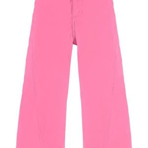 Calça Sarja Infantil Menina Rosa