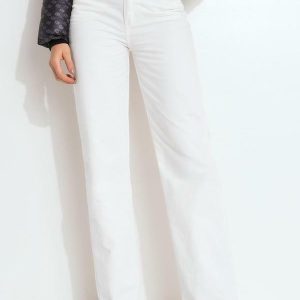 Calça Sarja Juliette Off White