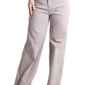 Calça Sarja Sawary Wide Leg - 280472 Bege