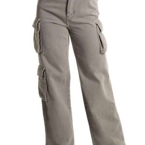Calça Sarja Sawary Wide Leg- 280818 Verde