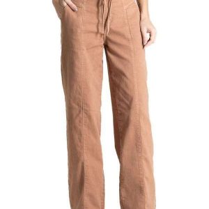 Calça Sarja Sawary Wide Leg - 281121 Marrom