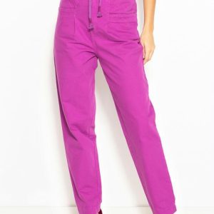 Calça de Sarja Joana Roxo