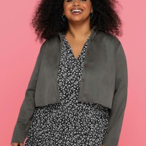 Camisa Feminina Adulto Cinza