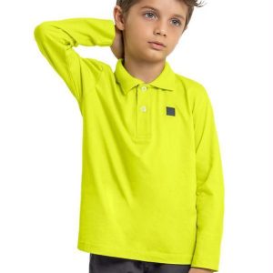 Camisa Polo Infantil Menino Verde