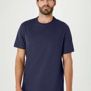 Camiseta Basica Masculina Super Cotton Azul