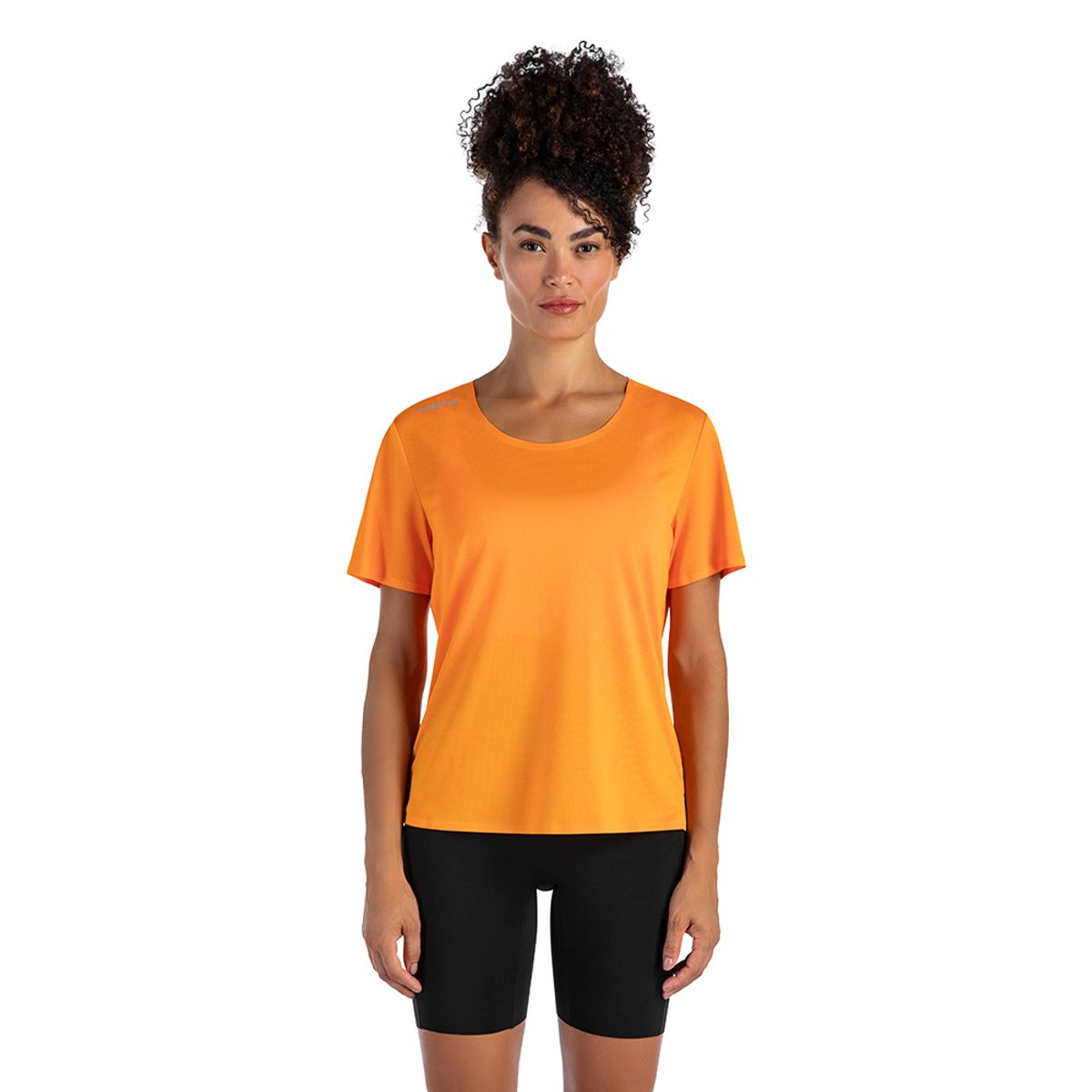 Camiseta Corre Olympikus Feminina PP Laranja