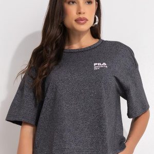 Camiseta Feminina Essetial Floating Over Preto