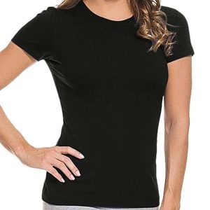 Camiseta Feminina Preta 00004-Preta