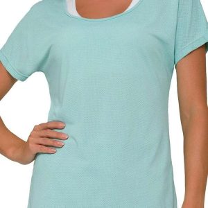 Camiseta Feminina Selene 20860-002 623-Azul-Soft
