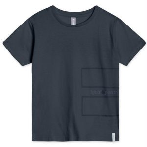 Camiseta Manga Curta Infantil Match Azul