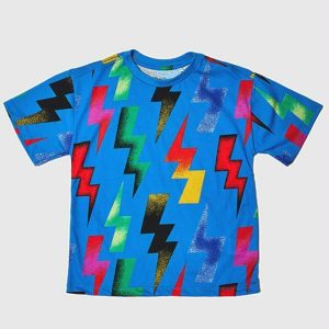 Camiseta Menino de Malha Eletrika Azul