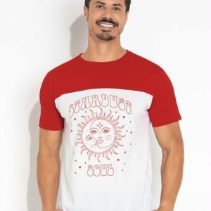 Camiseta Sol com Pala Frente e Costas