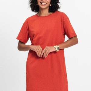 Camisola Feminina Lisa Laranja