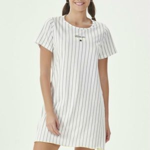 Camisola Manga Curta Bege