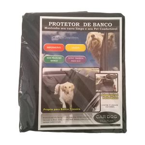 Capa para Banco de Carro Premium Preta Vila Flor - Único