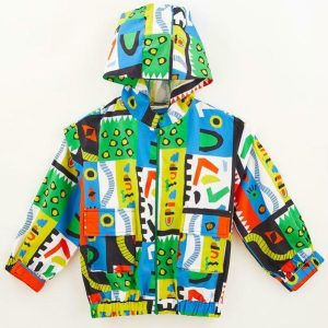 Casaco Menino Construção Estampado