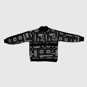 Casaco Menino de Moletom Bônus Preto