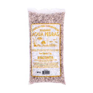 Cascalho Aragonita Aqua Pedras N° 0 - 1 kg
